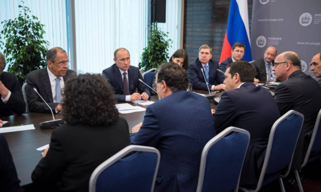 Συνάντηση Τσίπρα – Πούτιν: Κοινός στόχος η ανάπτυξη (photos)