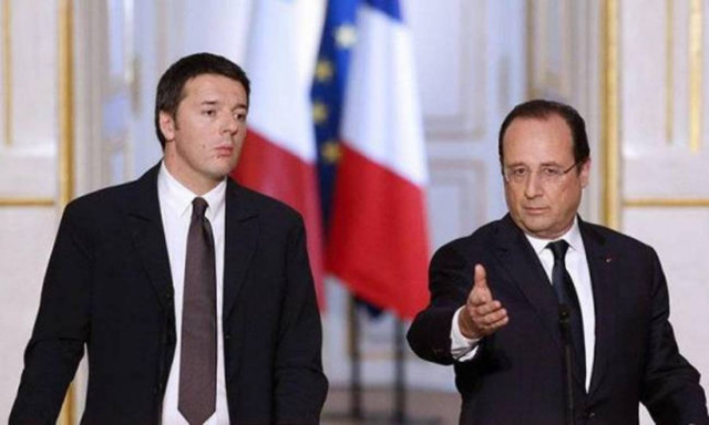 Renzi and French President Hollande optimistic over an agreement between Greece and its creditors