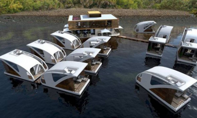 Αυτό το ξενοδοχείο διαθέτει βίλες στο ποτάμι - Μέσα στο ποτάμι! (photos)