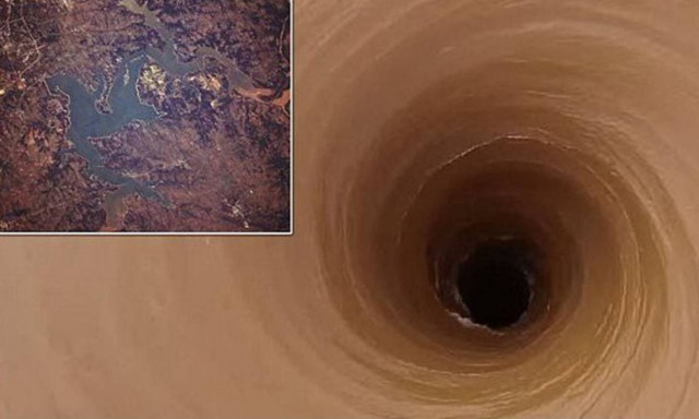 Πανικός στις ΗΠΑ από τεράστια ρουφήχτρα σε λίμνη! (video)