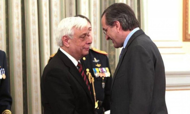 Στον Πρόεδρο της Δημοκρατίας την Κυριακή ο Αντώνης Σαμαράς