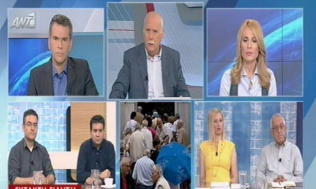 Ανδρέας Παπαδόπουλος - Ραχήλ Μακρή - Απίστευτος καυγάς on air: «Ξεφτιλισμένη, σκουπίδι» (vid)