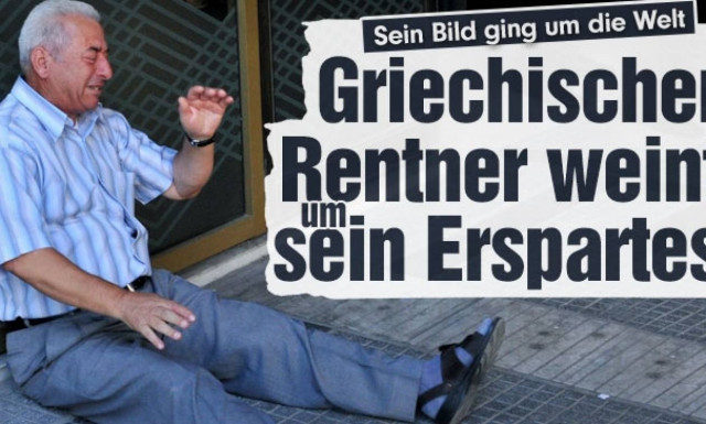 Bild: «Οκτώ στους δέκα Γερμανούς συμπονούν τους Έλληνες...»