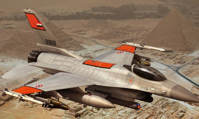 Δεκάδες τζιχαντιστές νεκροί σε επιδρομές της αιγυπτιακής Αεροπορίας