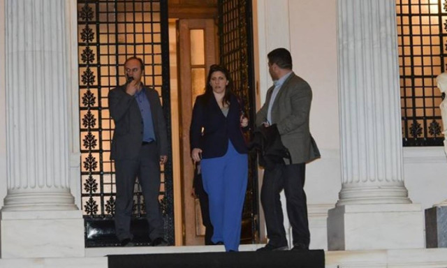 Συμφωνία: Στο Μαξίμου η Ζωή Κωνσταντοπούλου