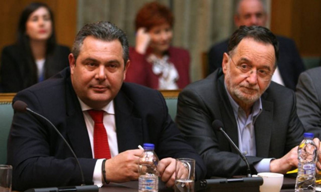 Συμφωνία: Χωρίς τις υπογραφές Λαφαζάνη-Καμμένου το σχέδιο νόμου που κατατέθηκε στη Βουλή