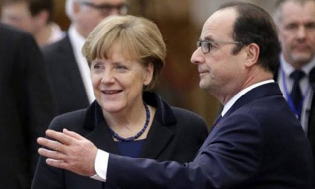 Σύνοδος Κορυφής -Πληροφορίες για συνάντηση Μέρκελ – Ολάντ πριν από τη συνεδρίαση