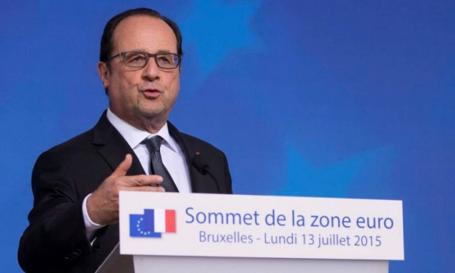 Eurozone leaders on deal with Greece