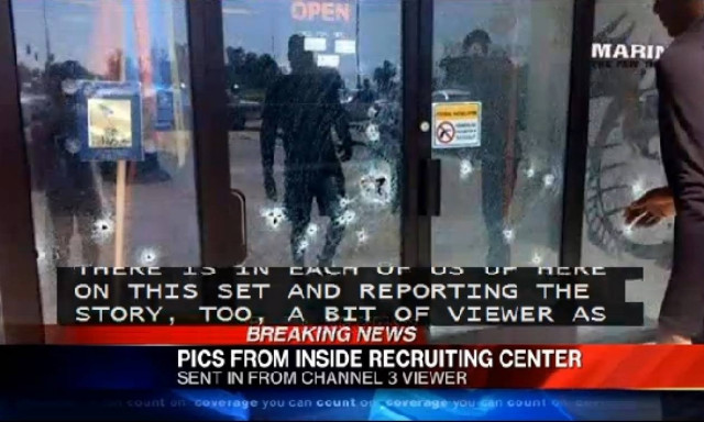 ΗΠΑ: Πυρά σε στρατολογικό γραφείο, ένας αστυνομικός και 4 πεζοναύτες τραυματίστηκαν (video)