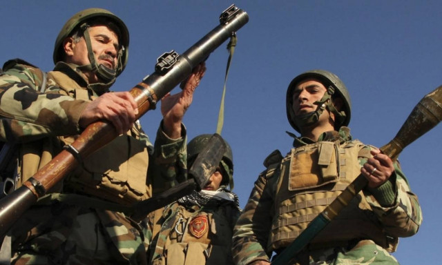 Isis fighters blown up by their own landmine in Iraq, Kurdish fighters claim