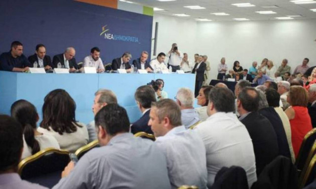 New Democracy is the party that serves national unity, party leader Meimarakis says