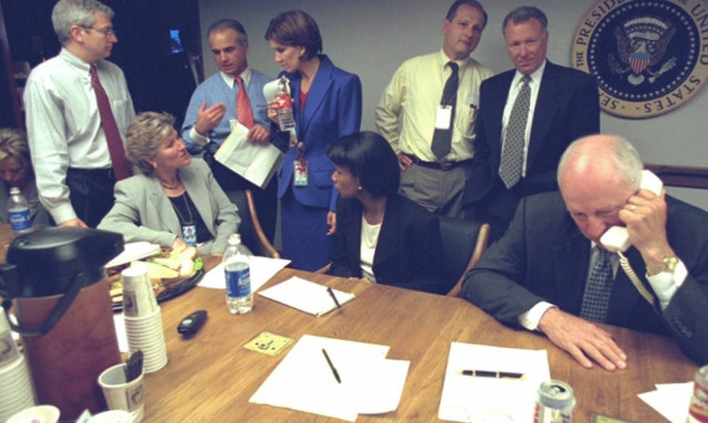 Στο φως εικόνες από τον Λευκό Οίκο μετά την επίθεση της 11ης Σεπτεμβρίου (pics)