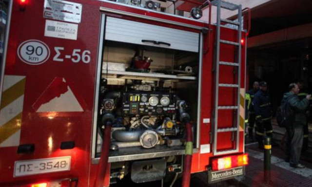 Ηράκλειο: Πυρκαγιά στο Κέντρο Διαλογής Ανακυκλώσιμων Υλικών