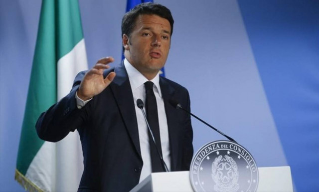 Ρέντσι: Η Ευρώπη δεν είναι κενό είδωλο οικονομίστικων κανόνων