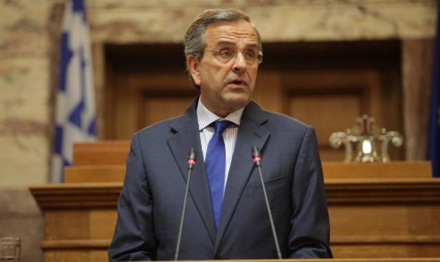 «Κύκλοι» Σαμαρά: Επικίνδυνος ή συνένοχος με τον Βαρουφάκη ο Τσίπρας