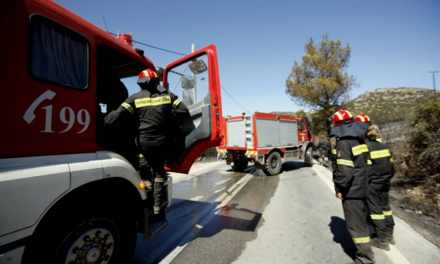 Ο χάρτης πρόβλεψης κινδύνου πυρκαγιάς για την Παρασκευή 31/7