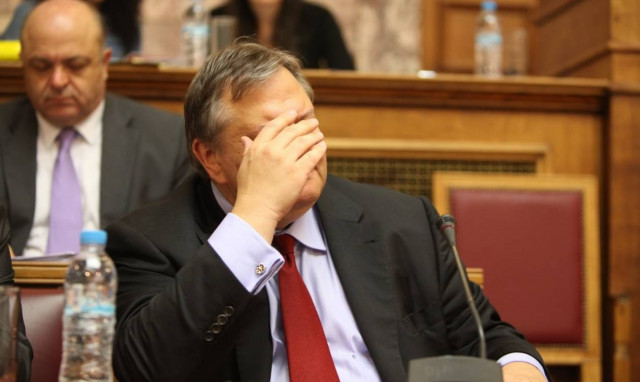 Έχασε την... ψυχραιμία του ο Βενιζέλος: Θρασύδειλος, χυδαίος και μικρός συκοφάντης ο Τσίπρας