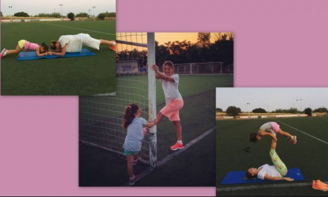 Despoina’s little stories: «Γυμναστική με το κορίτσι μου!»