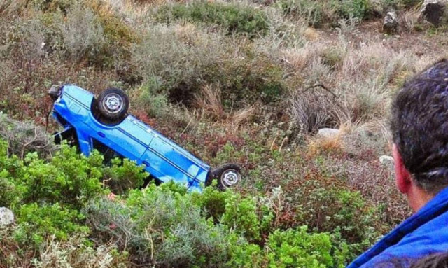 Ρέθυμνο: Αυτοκίνητο έπεσε σε γκρεμό - Πέντε οι τραυματίες
