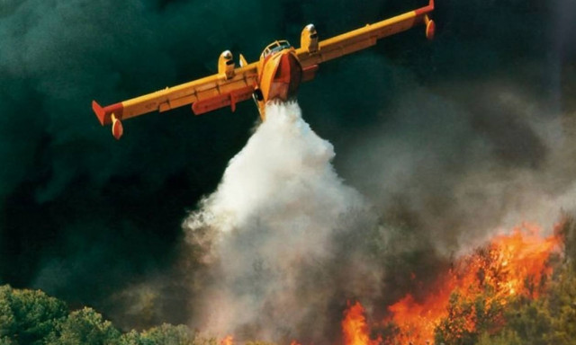 Φωτιά και στην Καβάλα