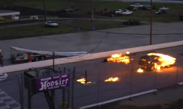 Τρομακτικό ατύχημα – Από τύχη γλίτωσε ο κασκαντέρ (video)