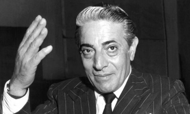 Ωνάσης: Θα ρθεί μέρα, που η απληστία τoυ πλούτου θα αποθηκευτεί στις τράπεζες...