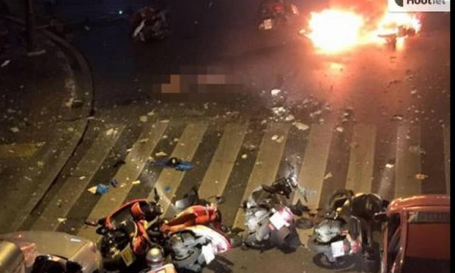 Τη στιγμή της έκρηξης στην Μπανγκόκ κατέγραψε κάμερα ασφαλείας (video & photos)