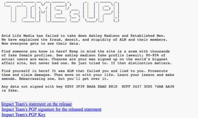 Στη φόρα τα προσωπικά στοιχεία όσων είχαν προφίλ στο AshleyMadison.com