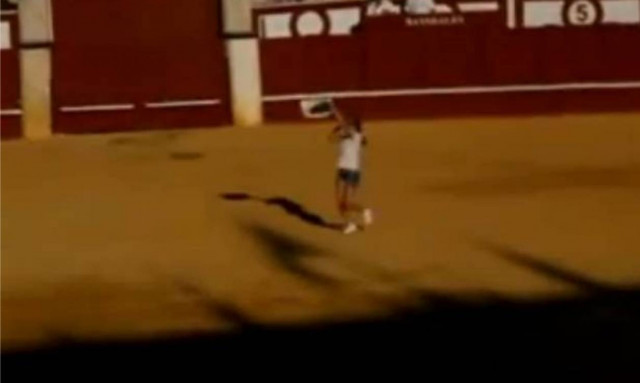 Ισπανία: Aκτιβίστρια πήδηξε στην αρένα και αγκάλιασε ταύρο λίγο πριν τον θανατώσουν (Video)