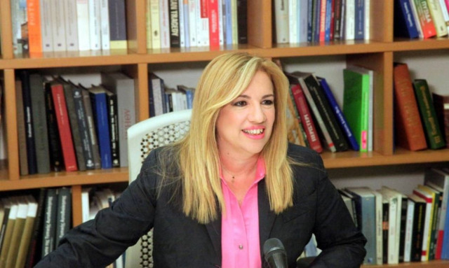 Εκλογές – Φώφη Γεννηματά: «Δραπέτης της ευθύνης για άλλη μία φορά ο Τσίπρας» (vid)