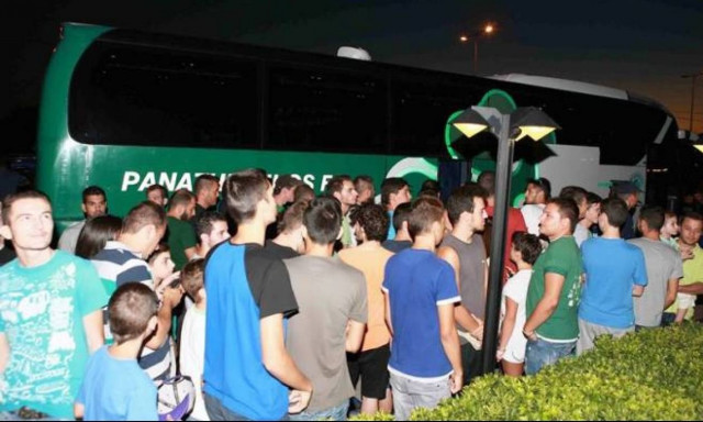 Παναθηναϊκός: Θερμή υποδοχή στο Αγρίνιο