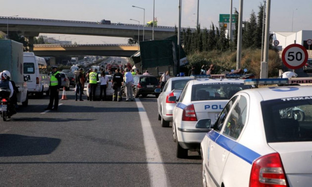 Καραμπόλα 10 αυτοκινήτων στον Κηφισό – Ένας τραυματίας