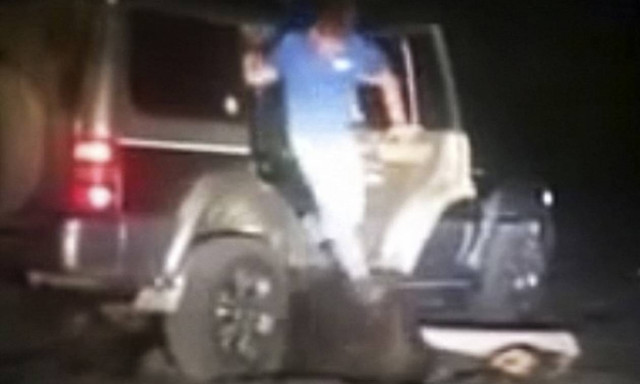 Σοκαριστικό βίντεο: Πάτησαν αρκούδα οκτώ φορές με το αυτοκίνητο για να τη… βιάσουν!