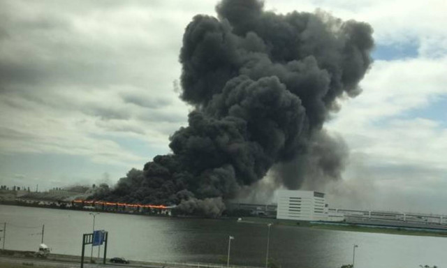 Ιαπωνία: Φλέγεται βιομηχανική περιοχή κοντά στο Τόκιο (video)