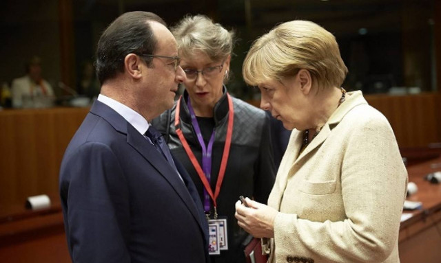 Συνάντηση Ολάντ Μέρκελ για το μεταναστευτικό