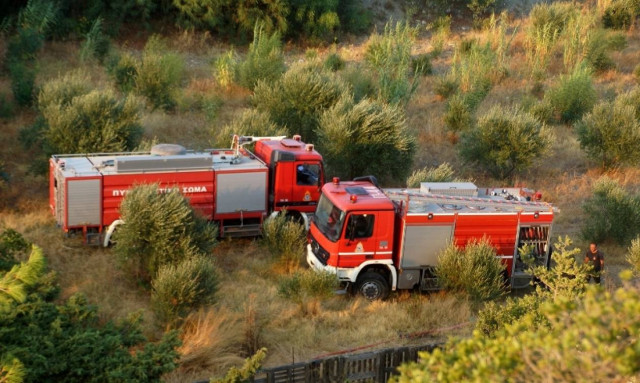 Πολύ υψηλός ο κίνδυνος πυρκαγιάς και αύριο Τρίτη (25/8)