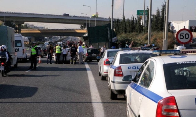 Καραμπόλα με δέκα τραυματίες στην Κατερίνη