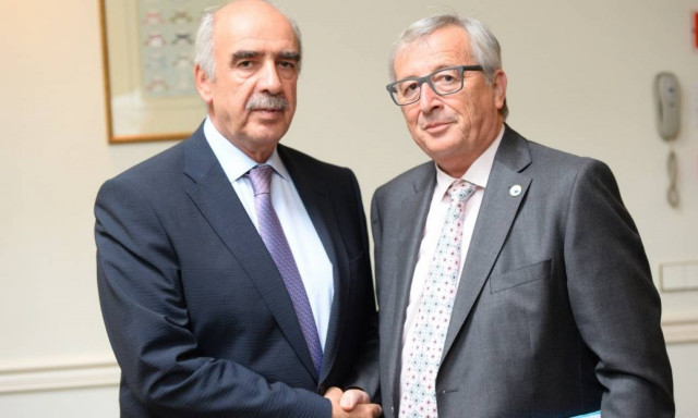 Στο Στρασβούργο ο Μεϊμαράκης με Γιούνκερ και Βέμπερ