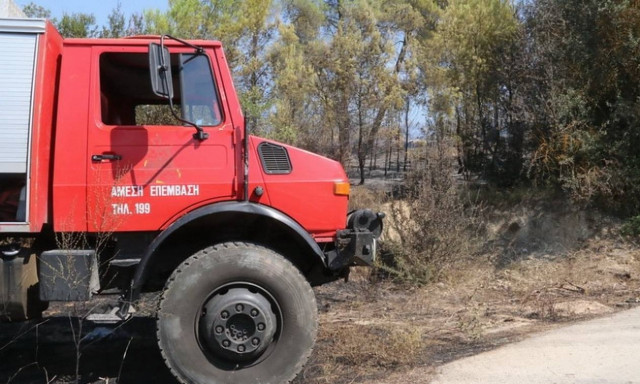 Ο χάρτης πρόβλεψης κινδύνου πυρκαγιάς για την Τρίτη (1/9)