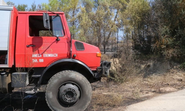Ο χάρτης πρόβλεψης κινδύνου πυρκαγιάς για την Παρασκευή (4/9)