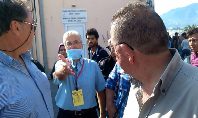 Τα παράπονα των κατοίκων της Μυτιλήνης δέχθηκε ο αν. υπουργός Μεταναστευτικής Πολιτικής (video)