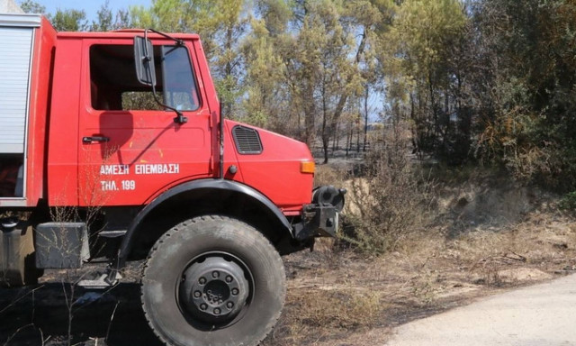 Ο χάρτης πρόβλεψης κινδύνου πυρκαγιάς για τη Δευτέρα 7/9