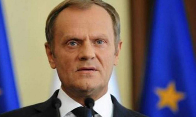 Στην Κύπρο ο πρόεδρος του Ευρωπαϊκού Συμβουλίου Ντόναλντ Τούσκ