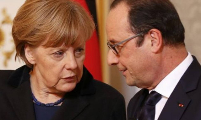 Επικοινωνία Μέρκελ - Ολάντ για την προσφυγική κρίση