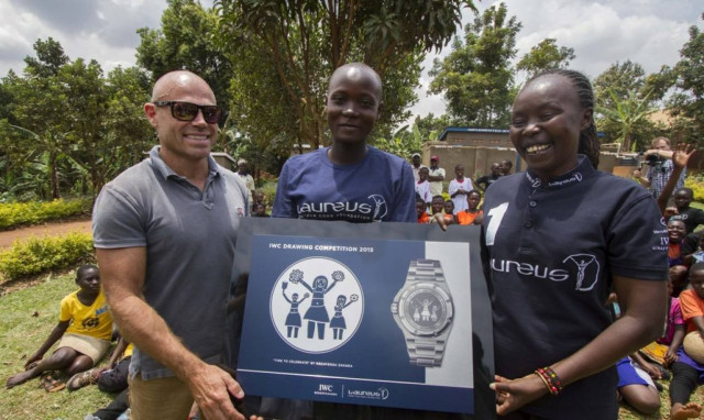 Η IWC Schaffhausen και το Laureus το νικητή διαγωνισμού στην Ουγκάντα