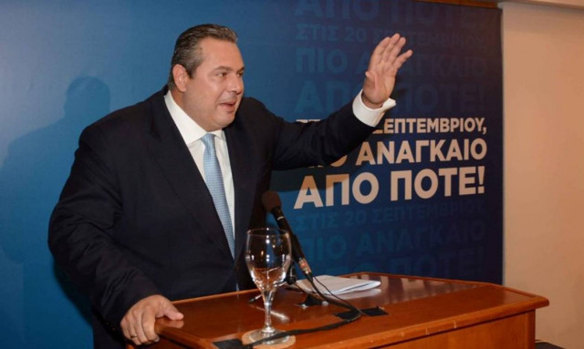 Αποτελέσματα εκλογών 2015 –Στις 12:00 η διακαναλική συνέντευξη του Καμμένου