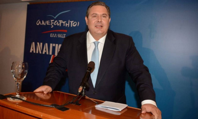 Δείτε LIVE τη διακαναλική συνέντευξη Τύπου του Καμμένου