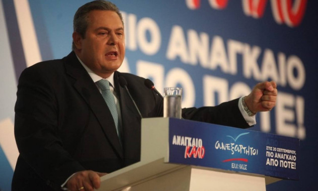 Καμμένος: Ψηφίστε μας για να τους τσακίσουμε