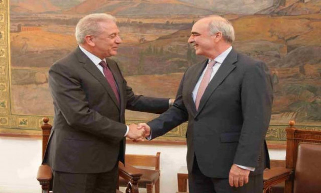 Συνάντηση Μεϊμαράκη με Αβραμόπουλο