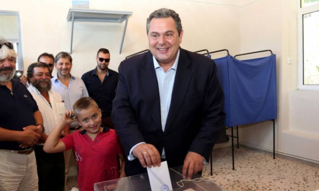 Εκλογές 2015 - Καμμένος: Ψήφο εμπιστοσύνης στο αύριο και όχι ασυλία στο χθες